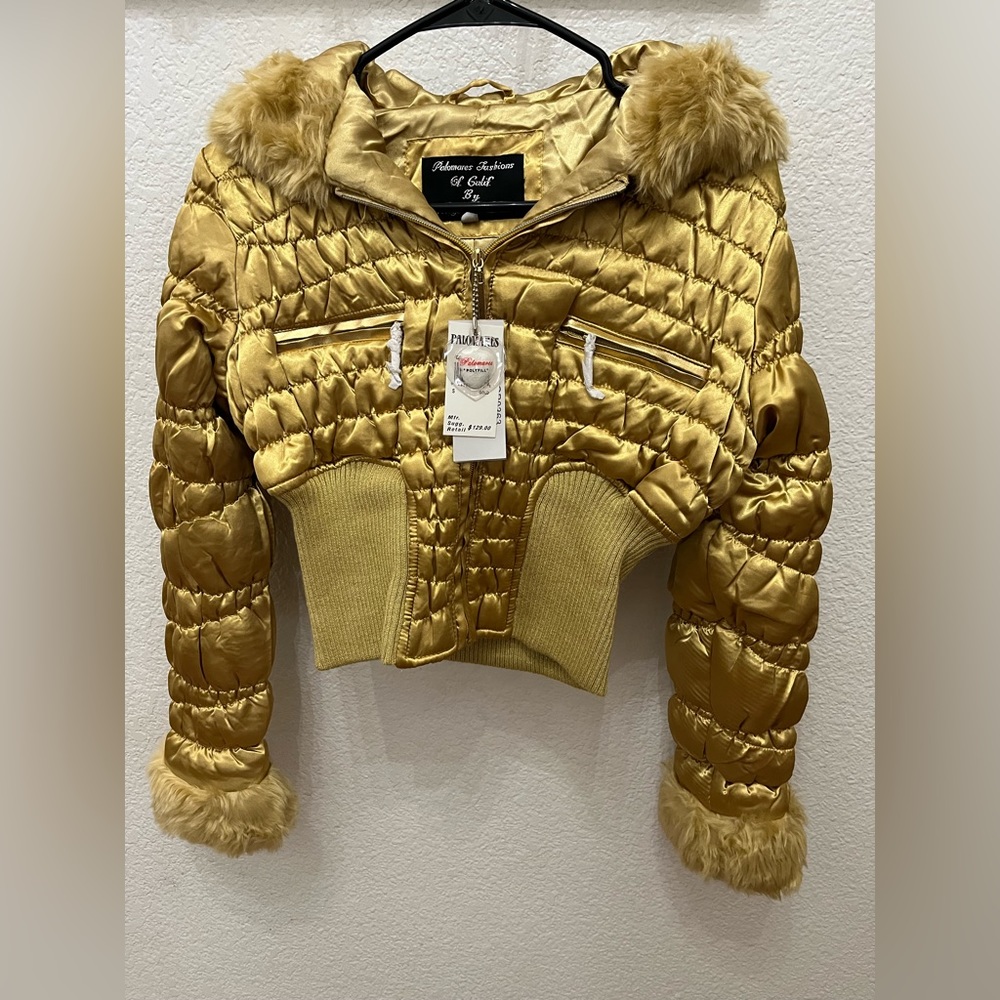 George Palomares Jackets & Coats | Gold Fall Woman's Jacket | Color: Gold